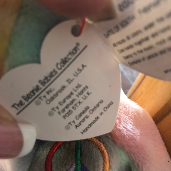 Ty “Peace” Beanie Baby - Picture 4 of 5